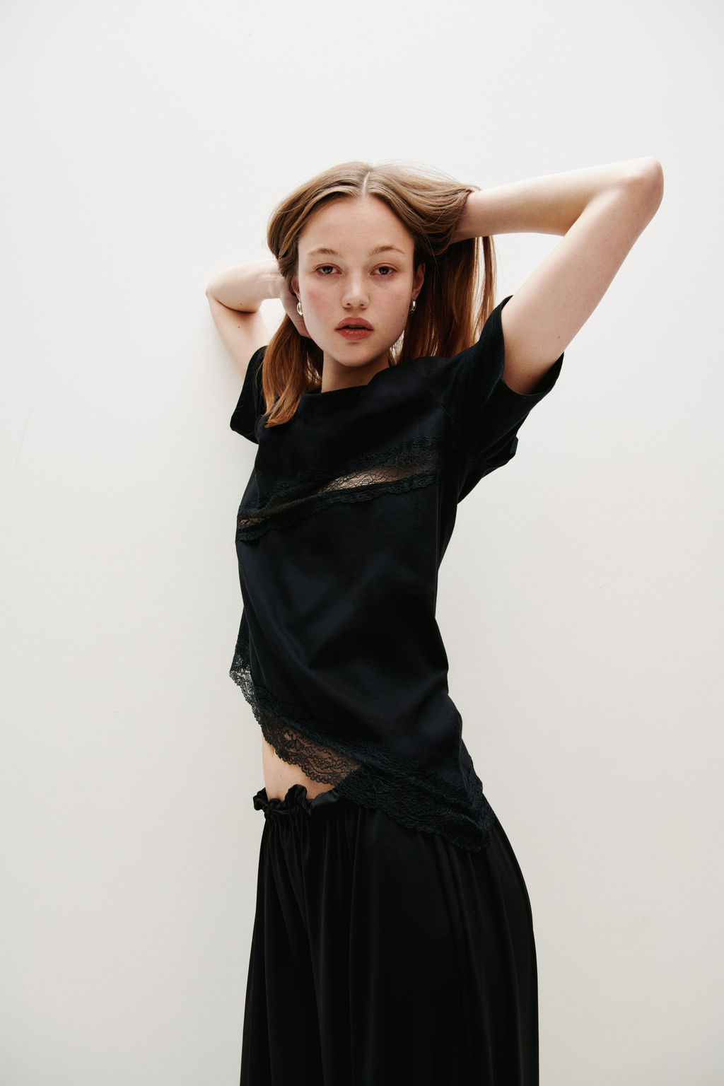 Camiseta con ribete de encaje - H&m фото 8