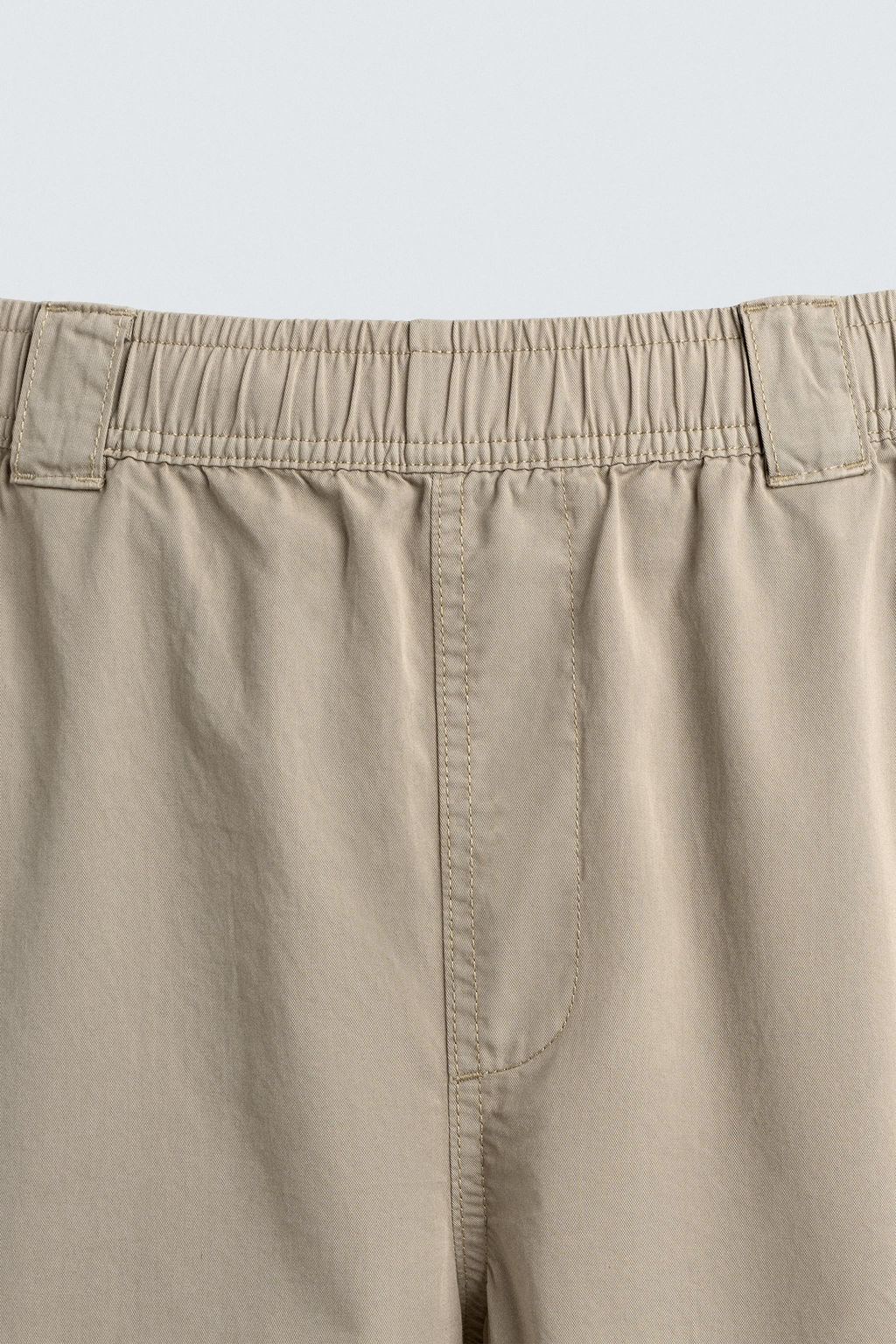 PANTAL?N RELAXED FIT ALGOD?N / Tostado - Zara фото 9