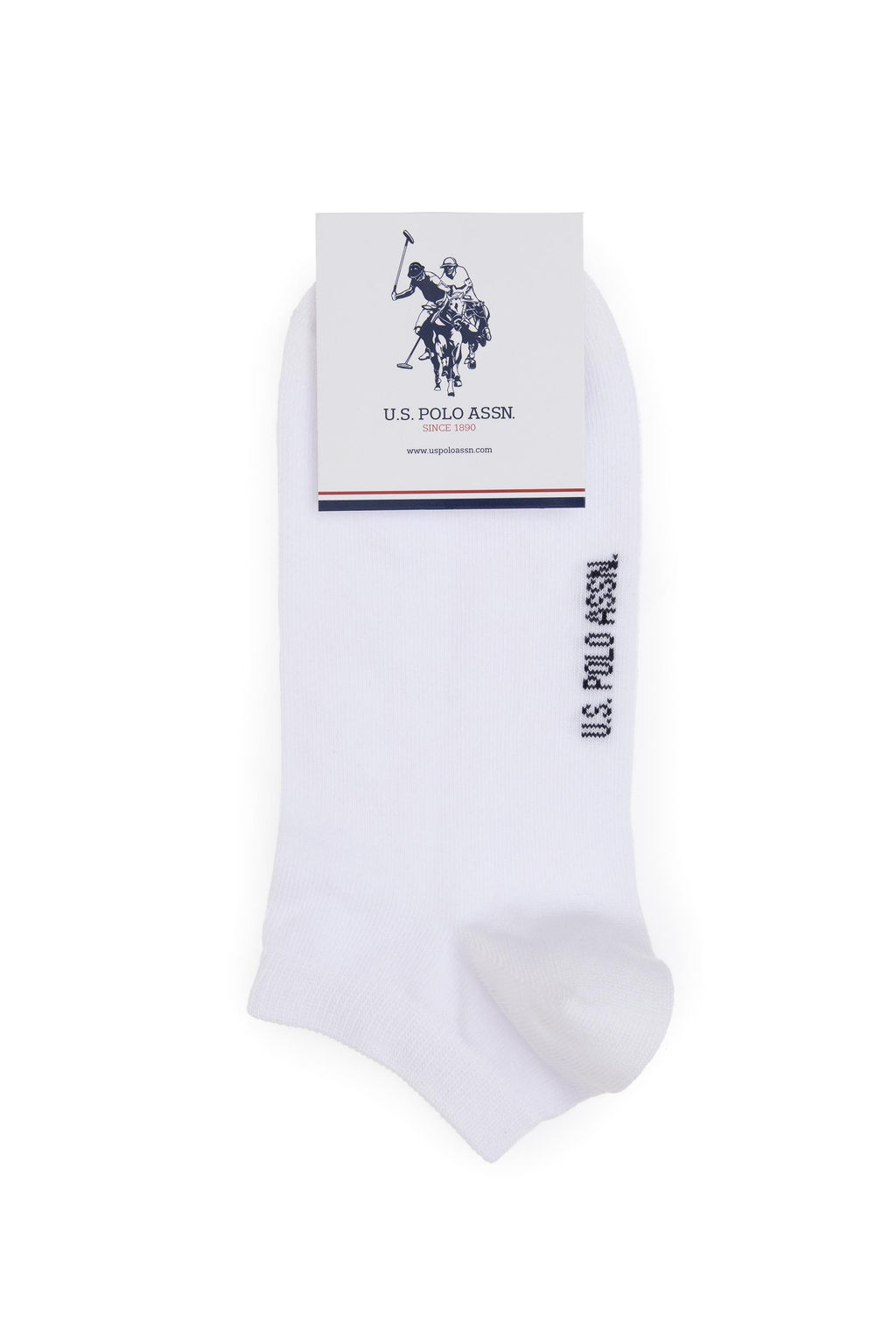 Erkek Beyaz 3l_ Babet _orap Sepette S_rpriz _ndirim - U.s. polo assn фото 4