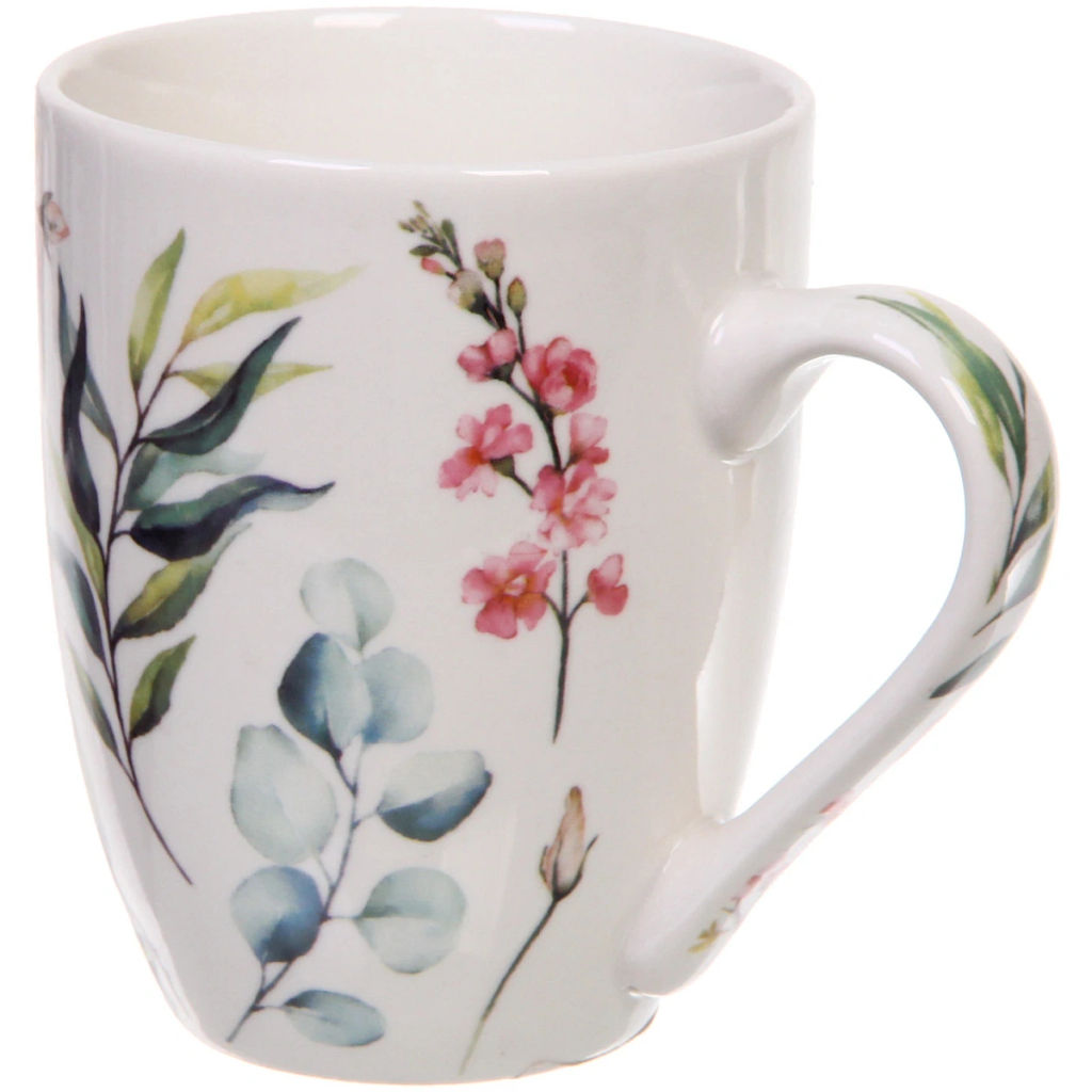 Цена за 2 шт. Кружка керамическая 350мл "Летняя мелодия"