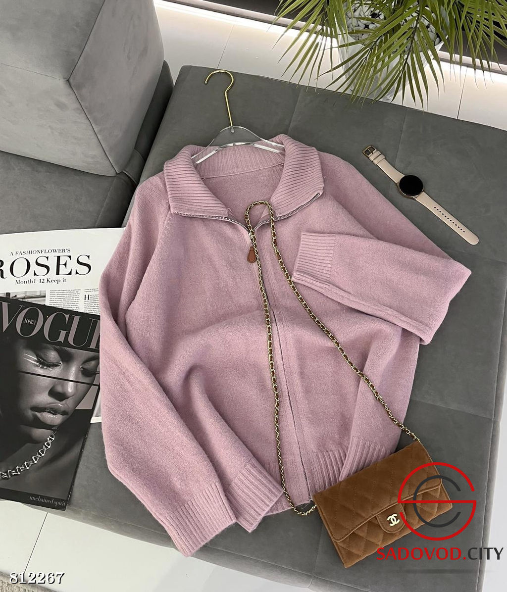 Свитер на замке женский - Bruno фото 3