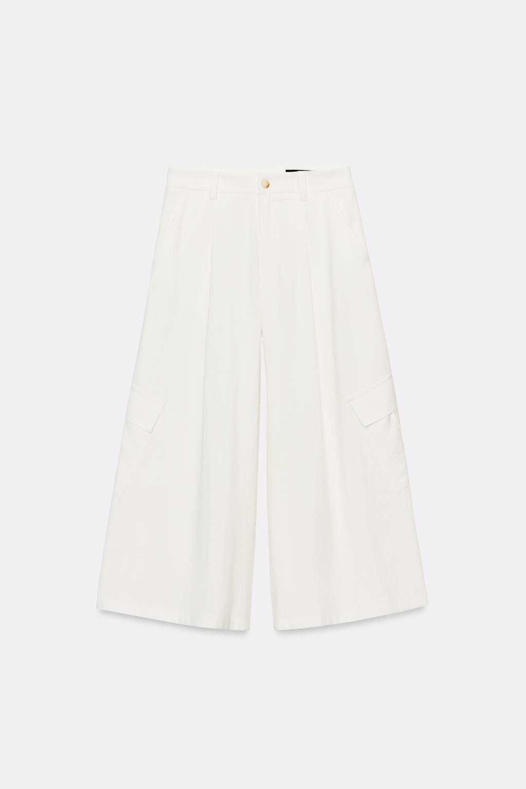 PANTAL?N CULOTTE BOLSILLOS / Crudo - Zara фото 6
