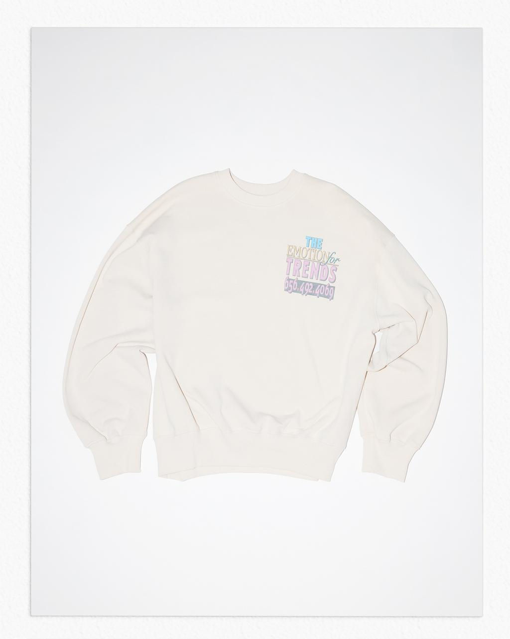 FADED SLOGAN SWEATSHIRT - Zara фото 3