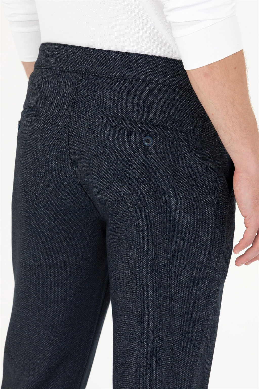 U. S. Polo Assn Мужские темно-синие брюки из плотной ткани - U.s. polo assn фото 7