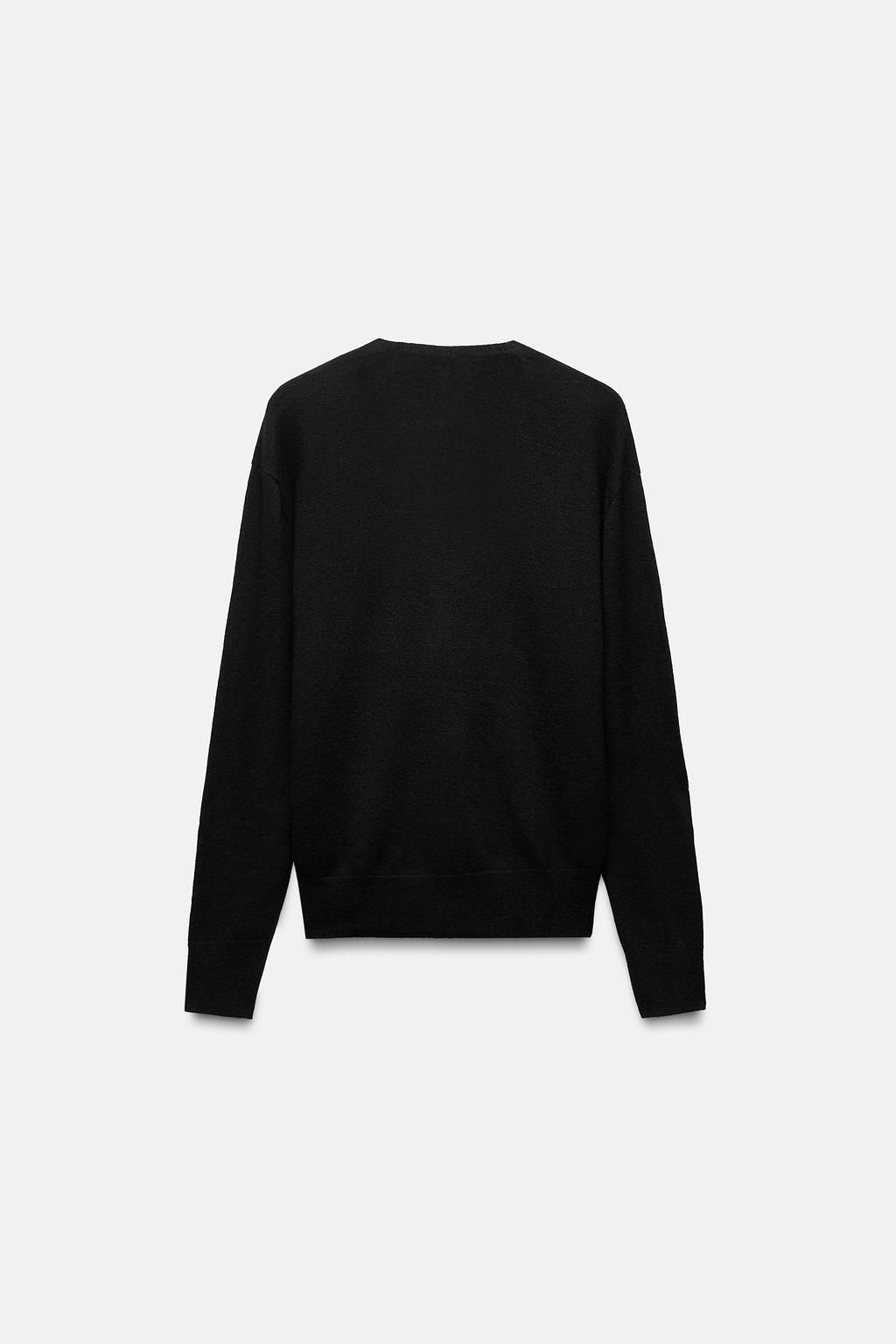 EXTRA SOFT 100% WOOL SWEATER - Zara фото 13