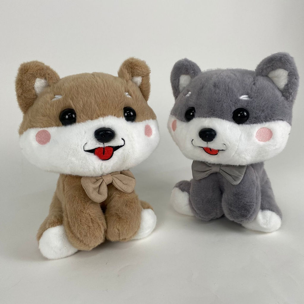 Мягкая игрушка Щенок с бантиком сидячий 25 см - Storyland фото 2