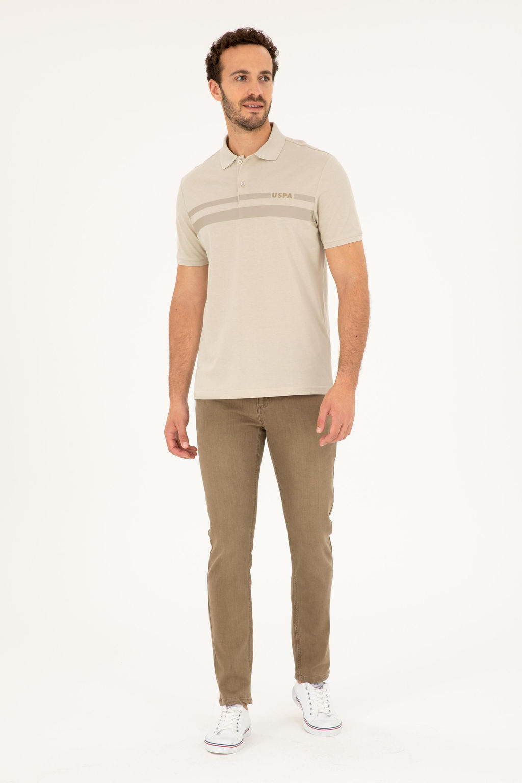 Erkek Regular Fit Polo Yaka Ta_ Ti__rt