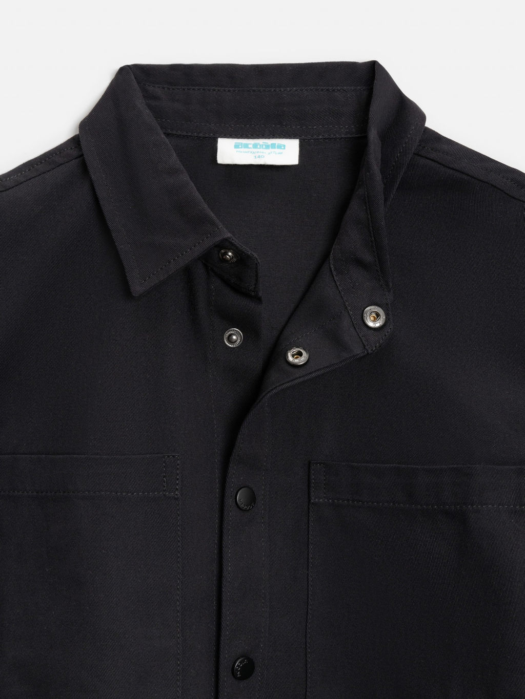 ACOOLA / Сорочка верхняя детская для мальчиков Ovidiy черный фото 4