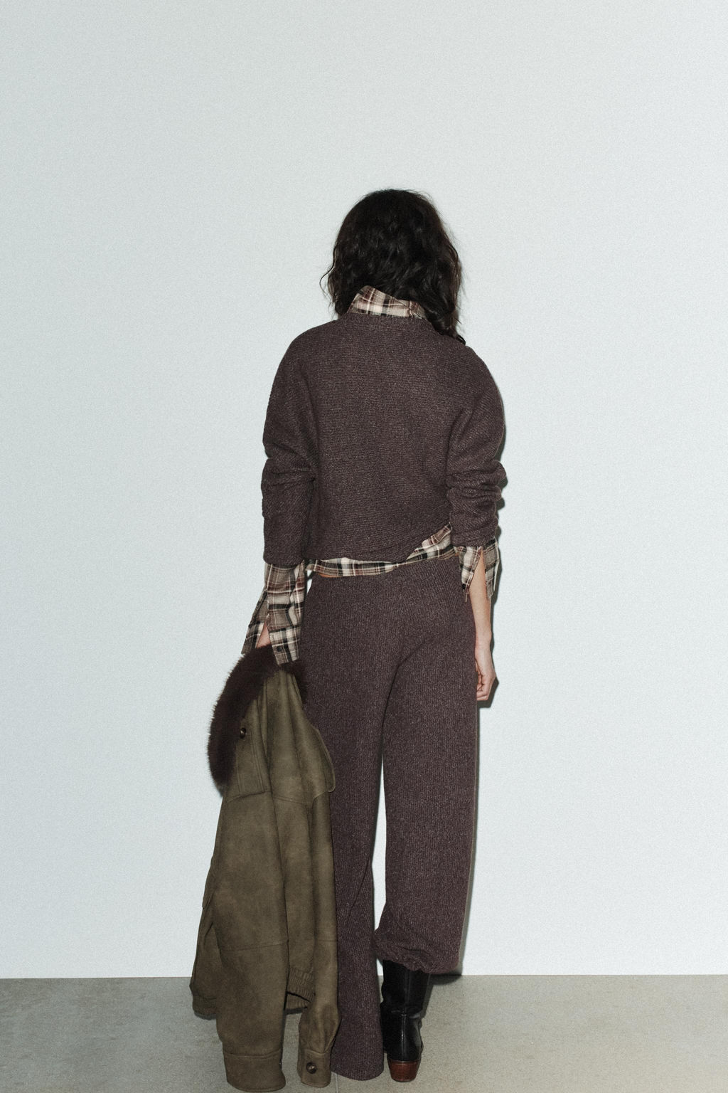SOFT LONG SLEEVE SWEATSHIRT - Zara фото 5