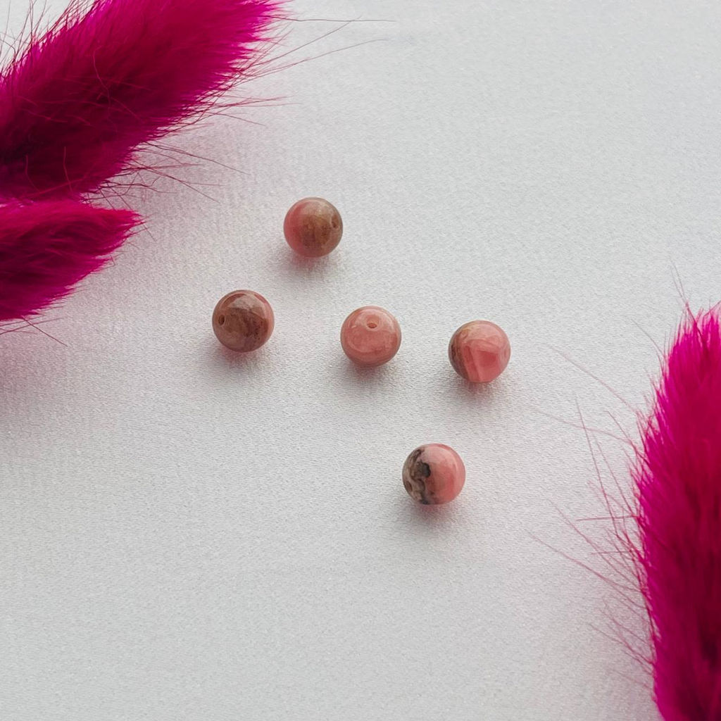 Бусины для украшений из Родохрозита (5 шт)