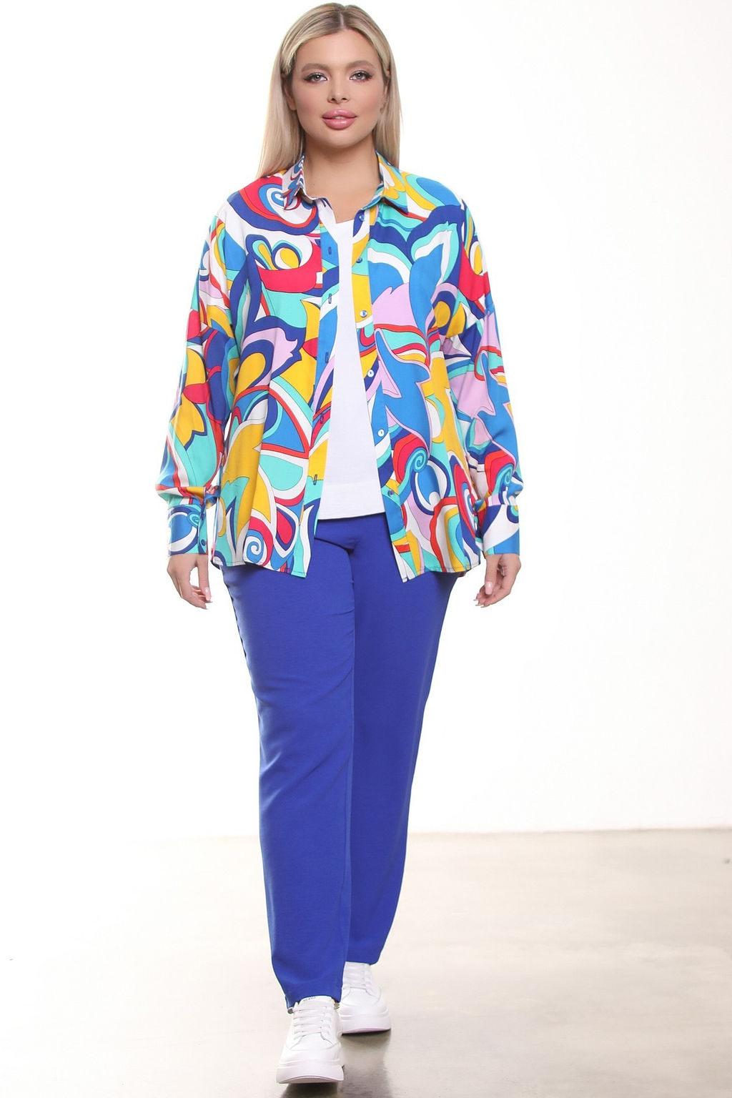 Рубашка П-2185/3 - Леди агата фото 5