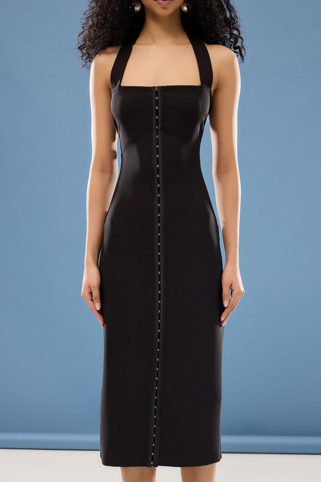 Siyah Agraf Detayl? Dokuma S?k Abiye Gece Mezuniyet Elbisesi TPRSS25EL00060 - Trendyolmilla фото 3