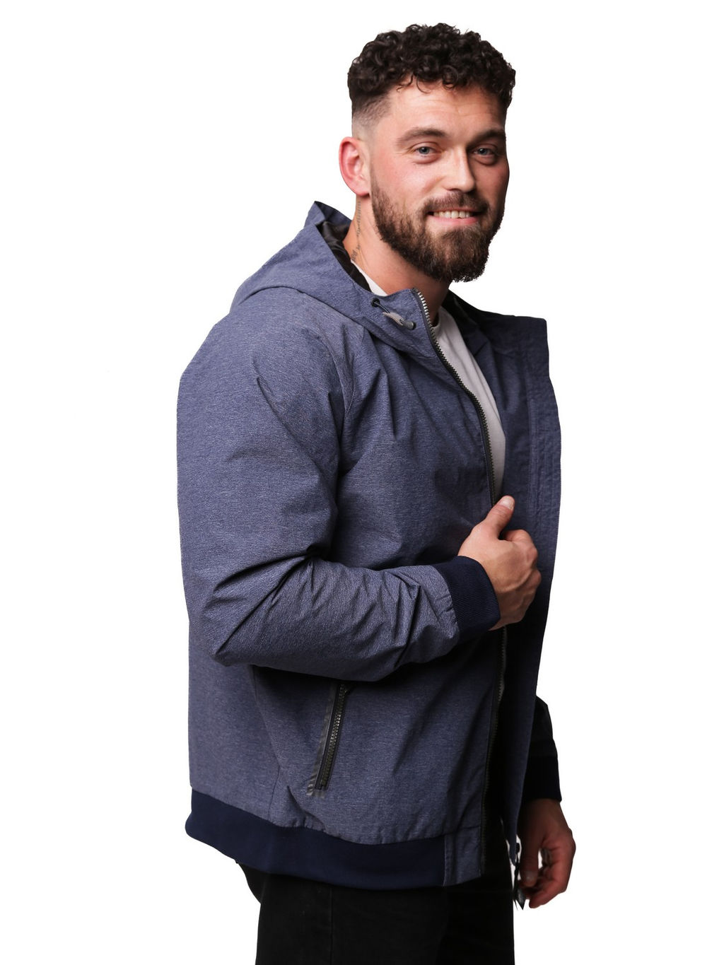 Ветровка A-8801 Темно-синий