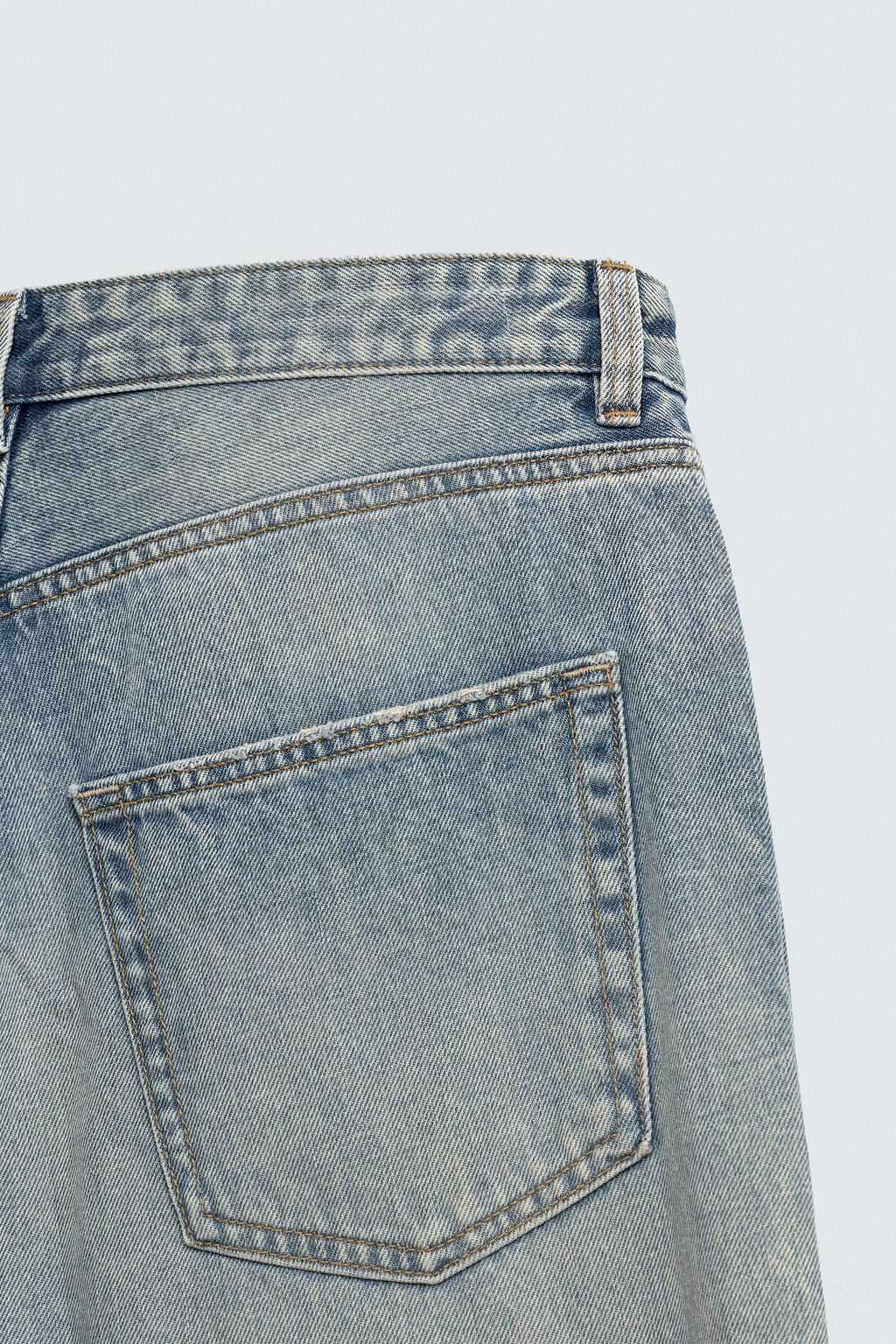 RIPPED BAGGY FIT JEANS - Zara фото 10