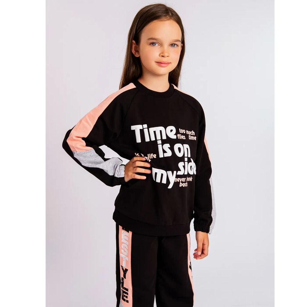 Костюм спортивный футер 2х нитка петля 8041300103 8041300103 купить оптом по цене 887 ?| Фабрика детской одежды Юлла - Youlala фото 20