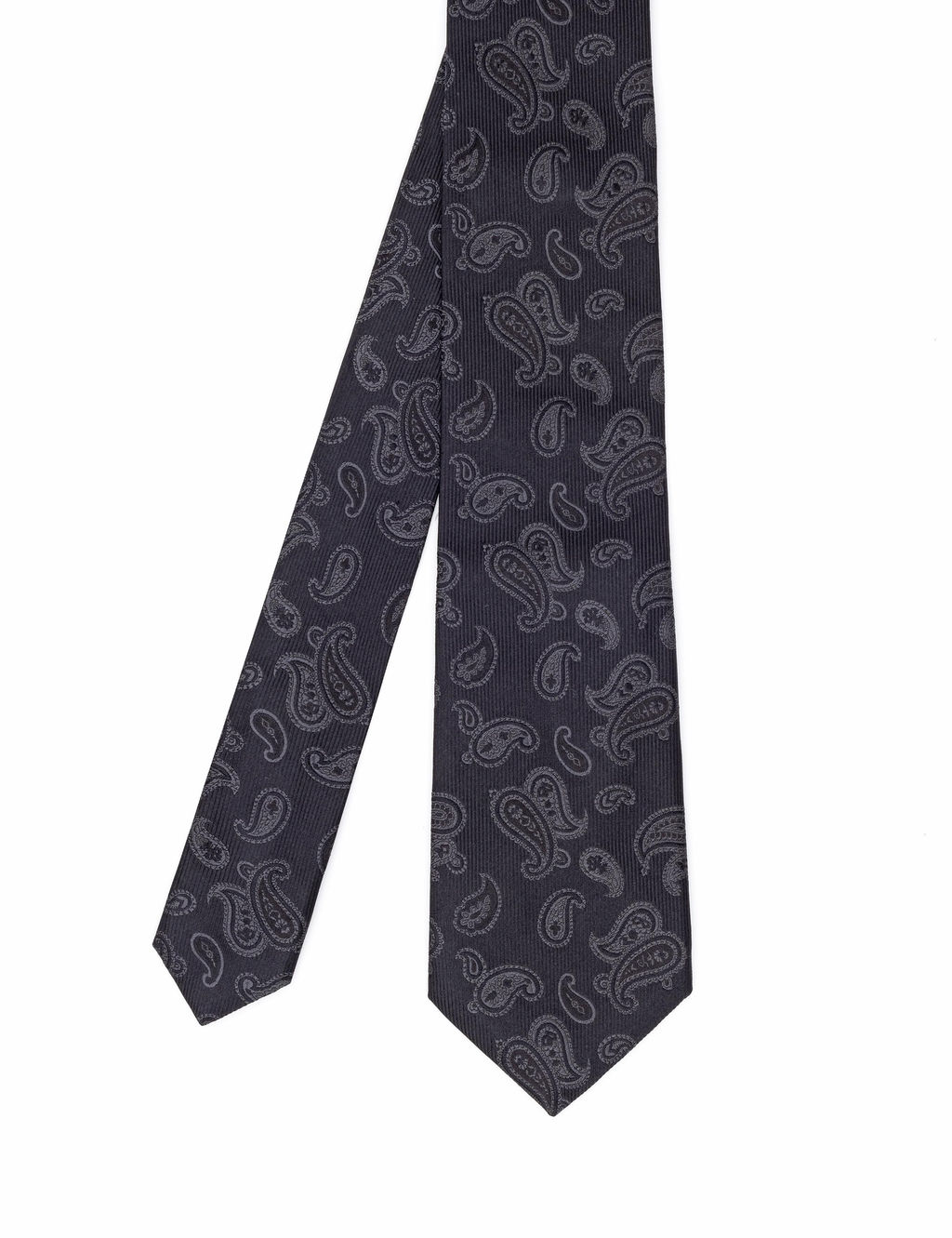 Черный шелковый галстук - Cacharel фото 8