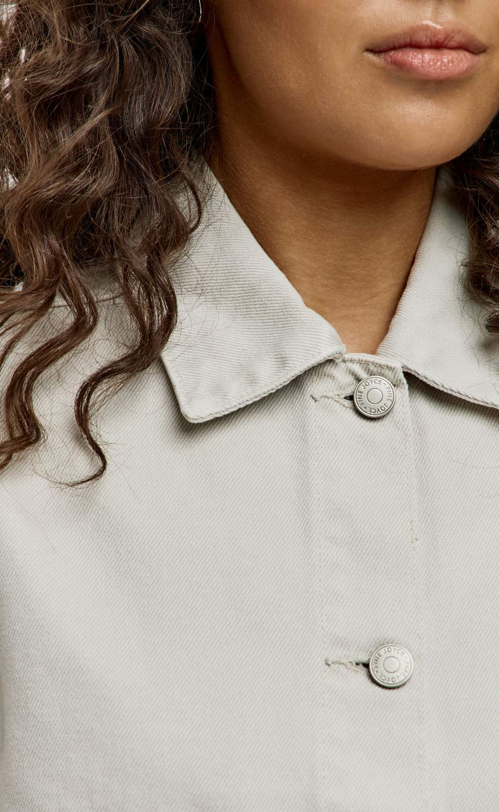 Куртка джинс F612-1269 l.beige - Fine joyce фото 6