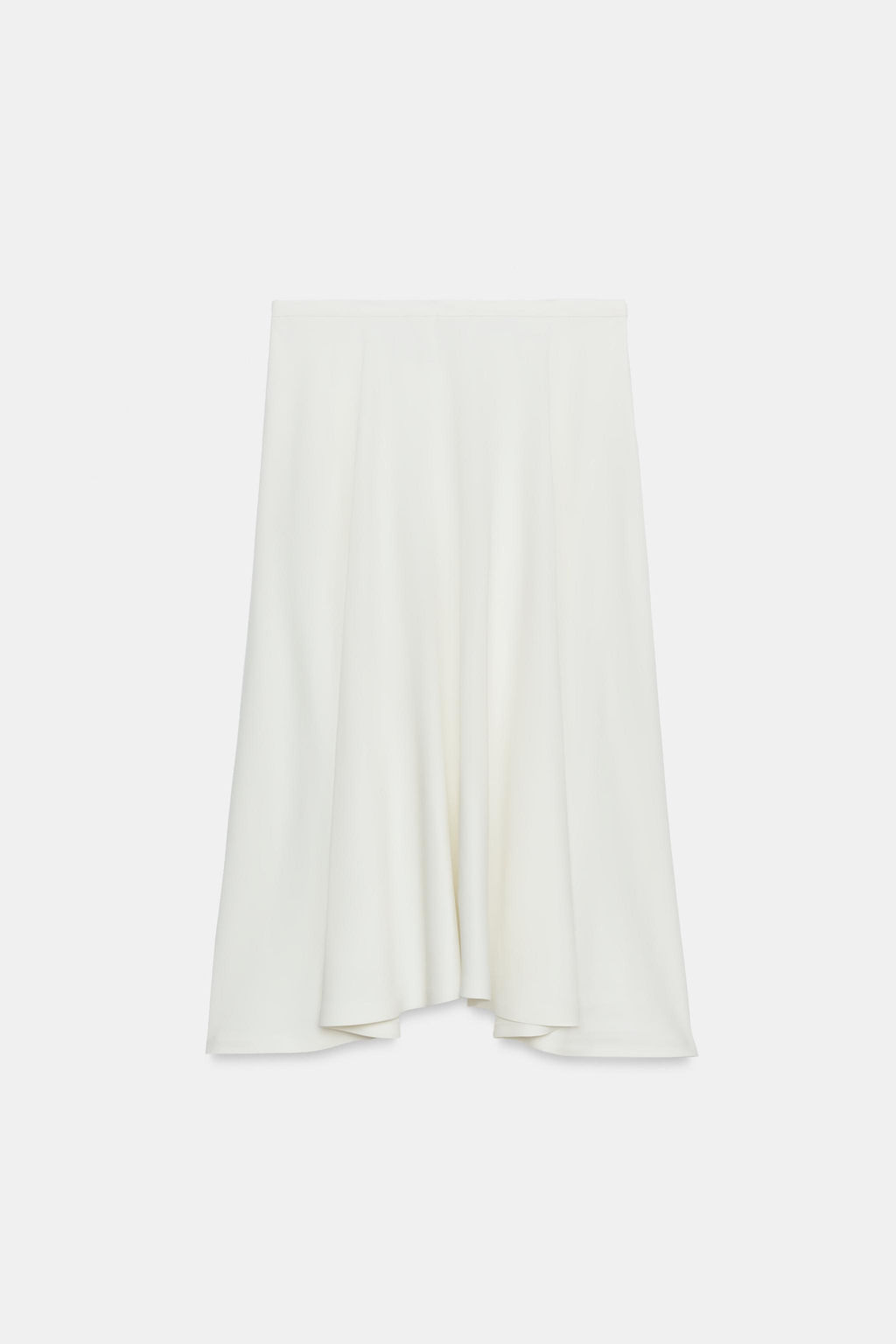 FALDA MIDI CAPA ZW COLLECTION / Crudo - Zara фото 8