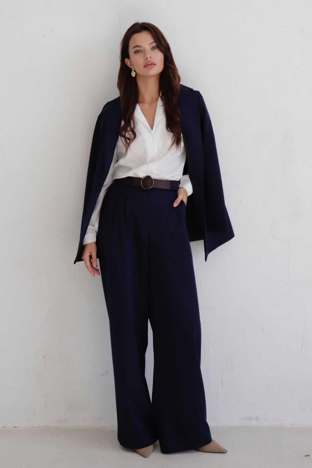 Жакет удлинённый с английским воротником - Martichelli фото 202