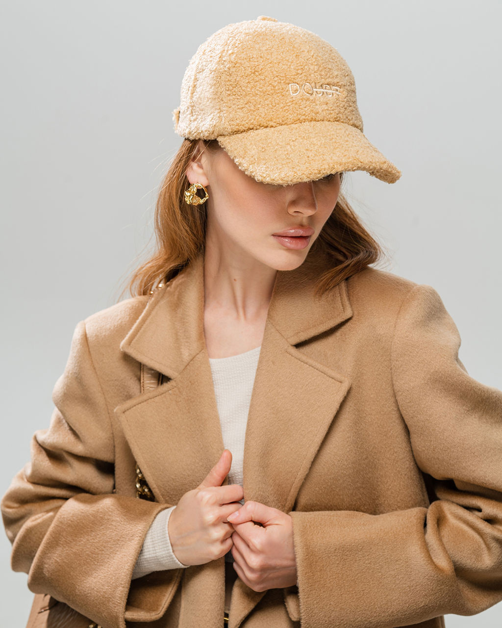 Кепка из эко меха - Sahar art lab фото 3