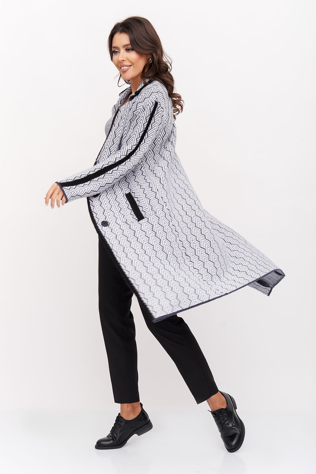 Кардиган Д 3275/джинс (2235) - Текстильная мануфактура фото 7