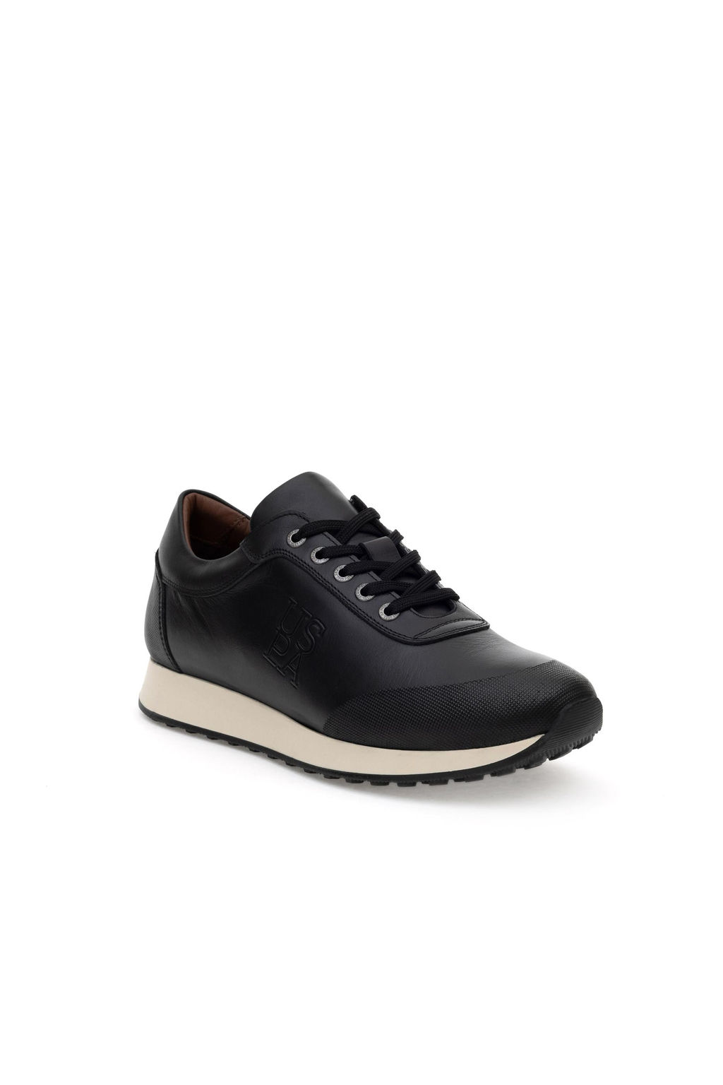 Erkek Siyah Ayakkab_ Sepette S_rpriz _ndirim