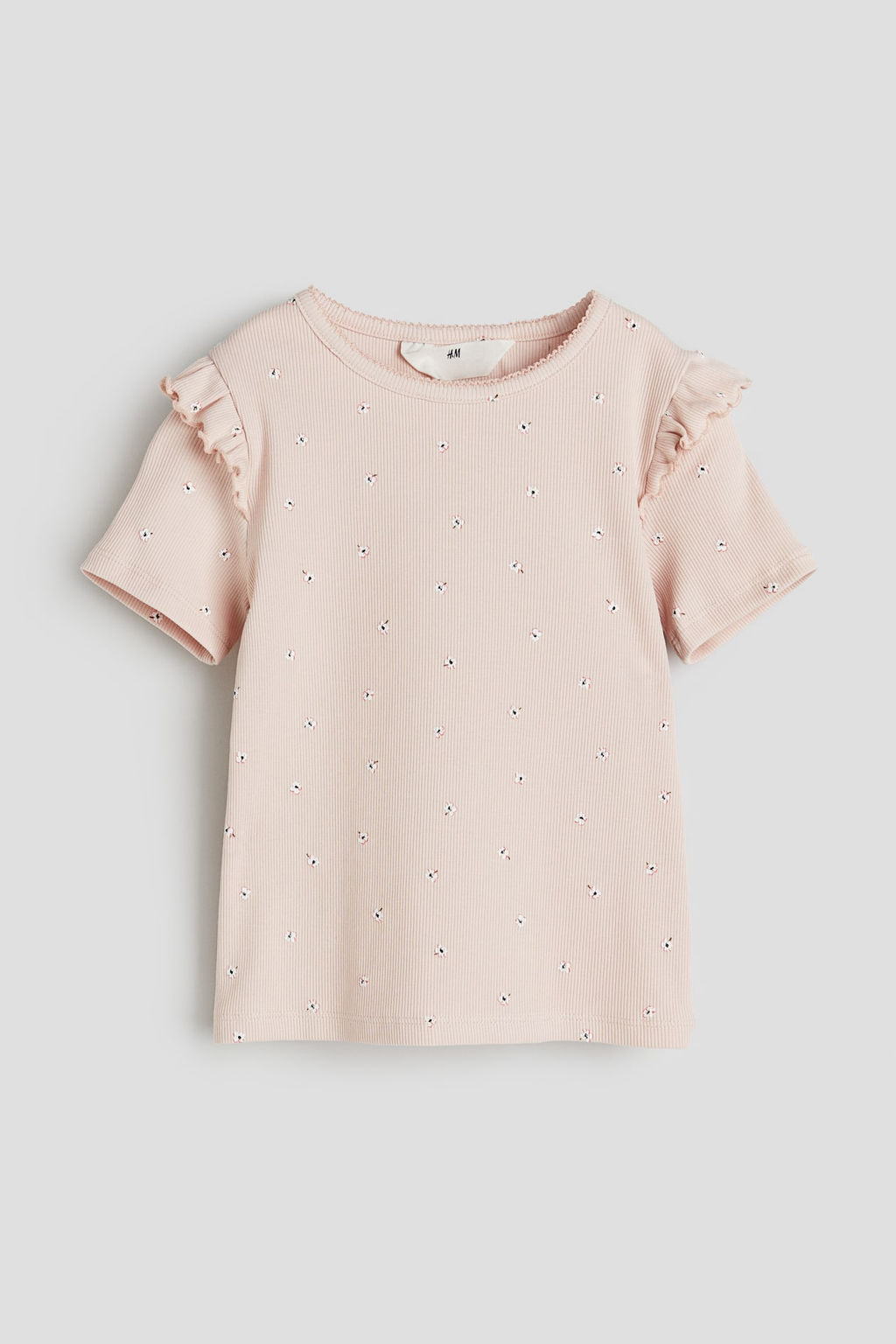 Camiseta de canale con volantes - H&m фото 4