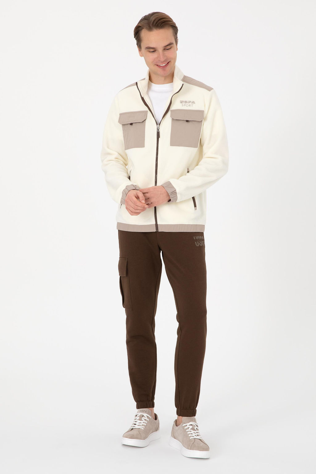Erkek Krem _rme H_rka - U.s. polo assn фото 4