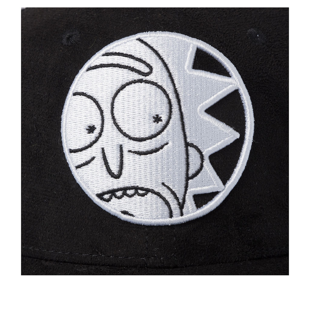 Бейсболка CAPSLAB арт. CL/REM6/1/PCS/GLO Rick And Morty Rick (черный)  фото 4