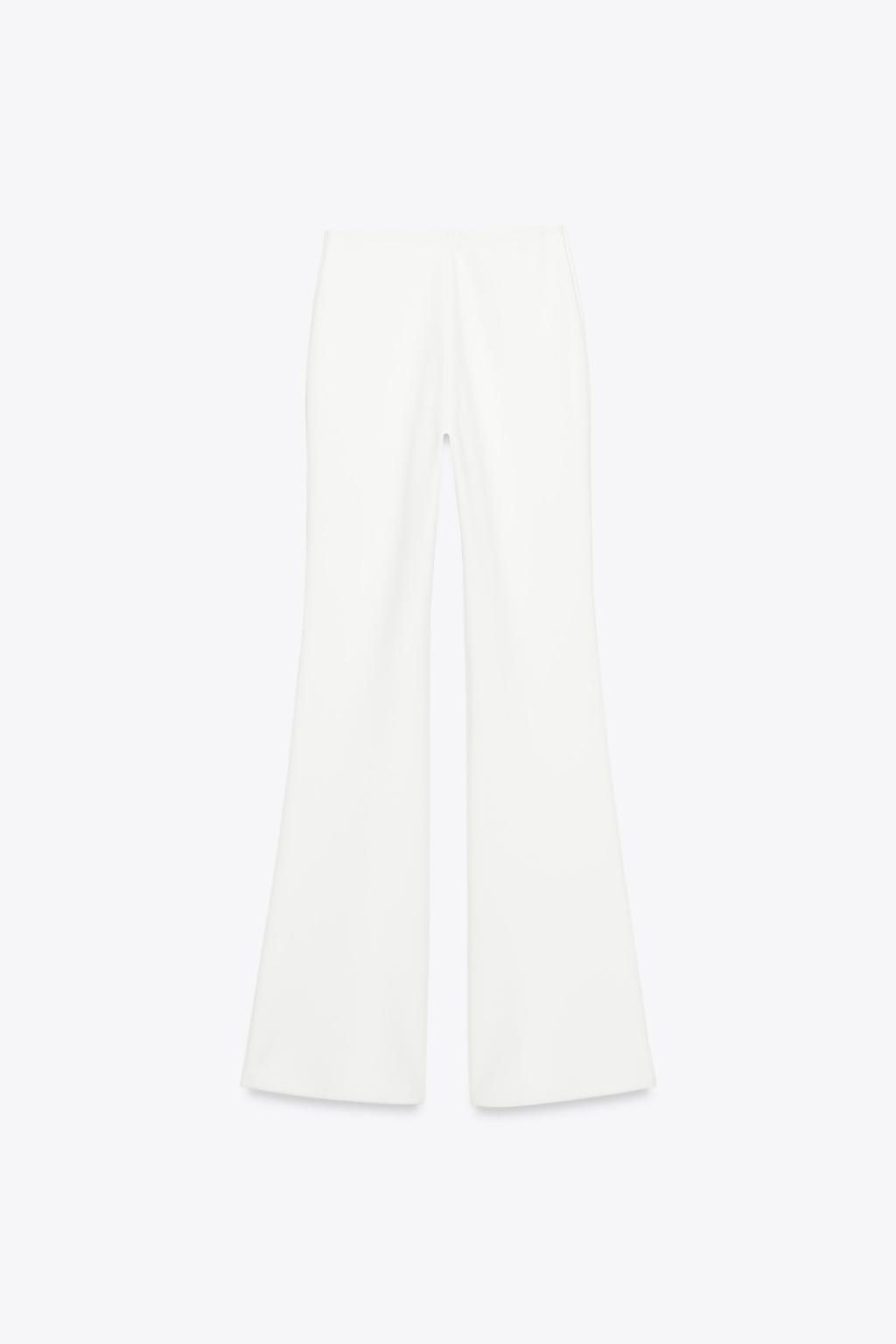 CREPE FLARE TROUSERS - Zara фото 5
