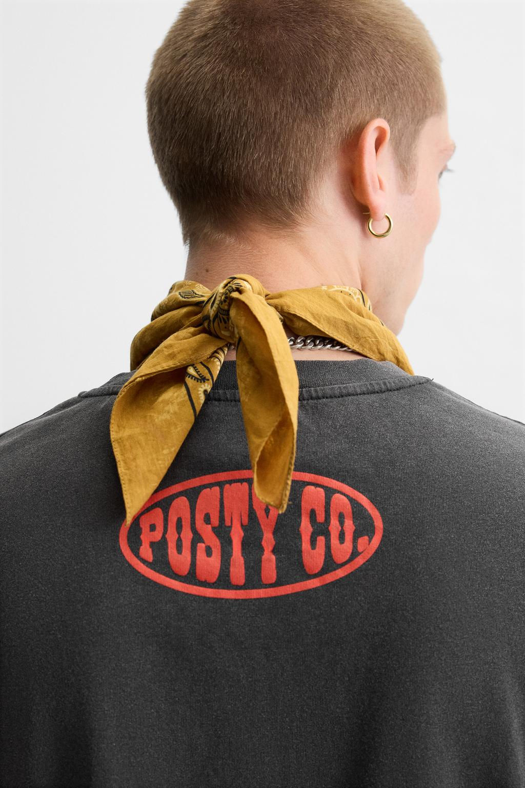 POST MALONE GRAPHIC T-SHIRT - Zara фото 6