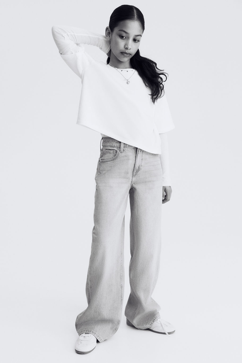 Wide Leg Jeans - H&m фото 10