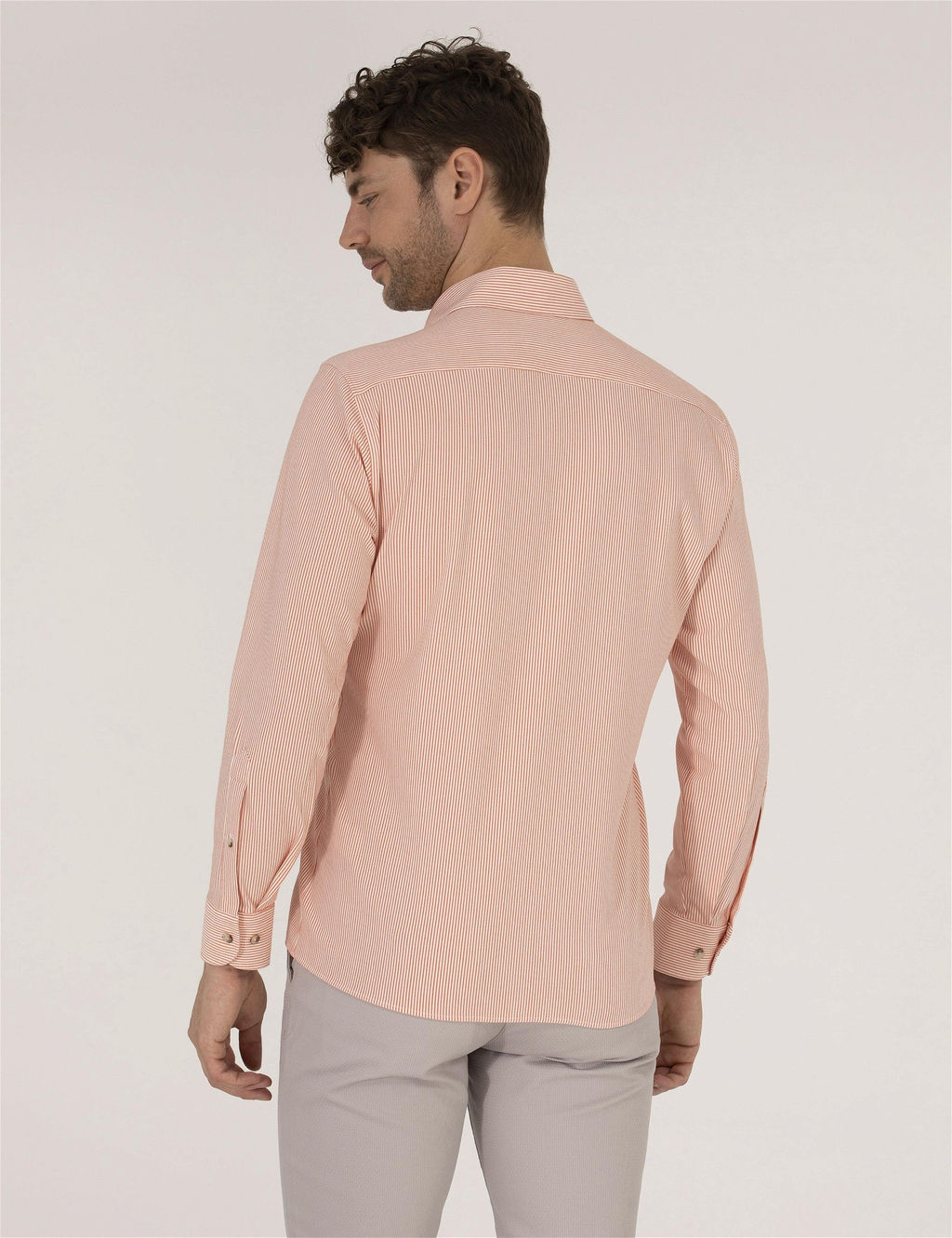 Tar__n Slim Fit Uzun Kollu G_mlek - Pierre cardin фото 5