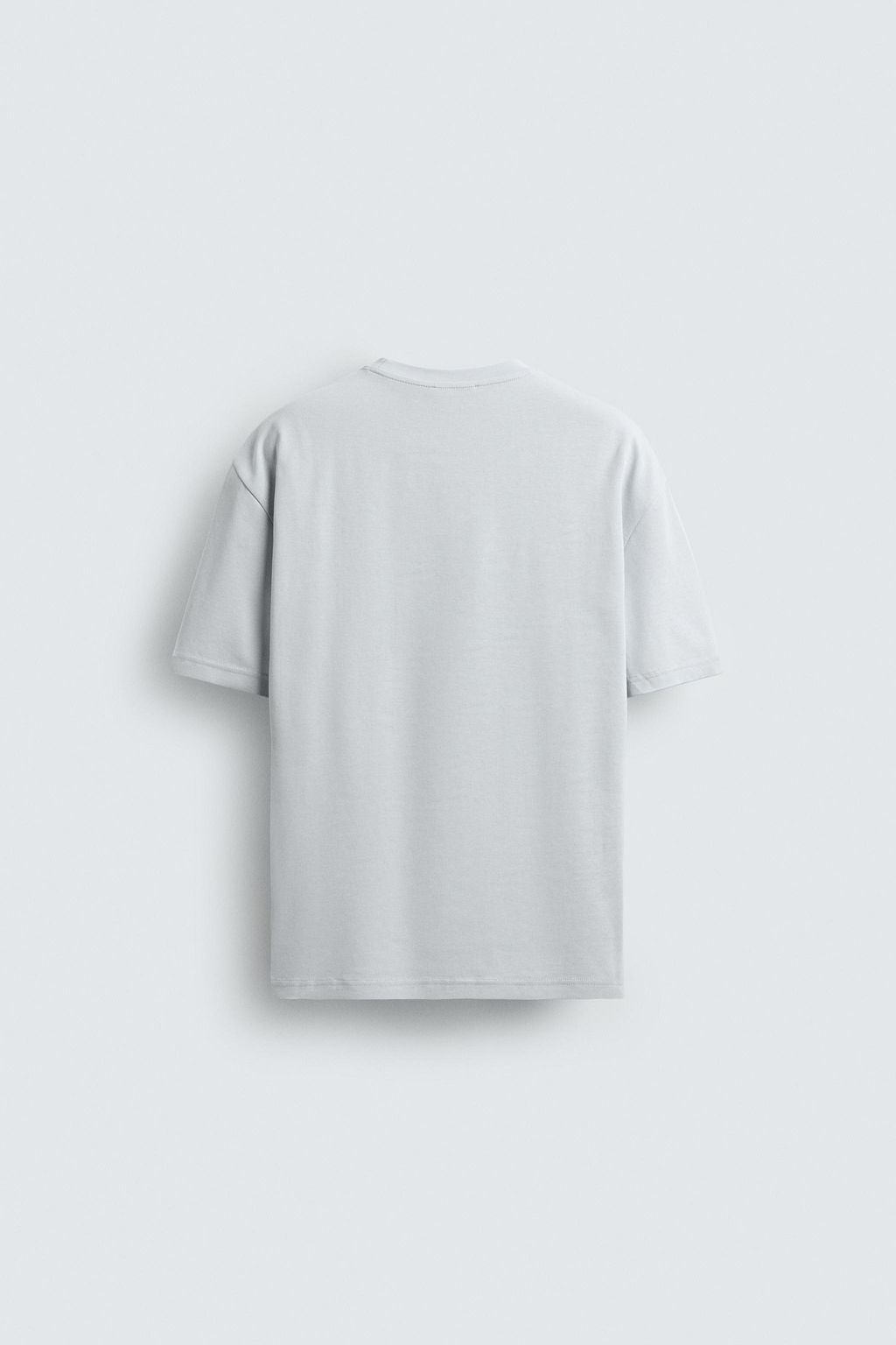 CAMISETA RELAXED FIT INTERLOCK /04 / Azul cielo - Zara фото 7