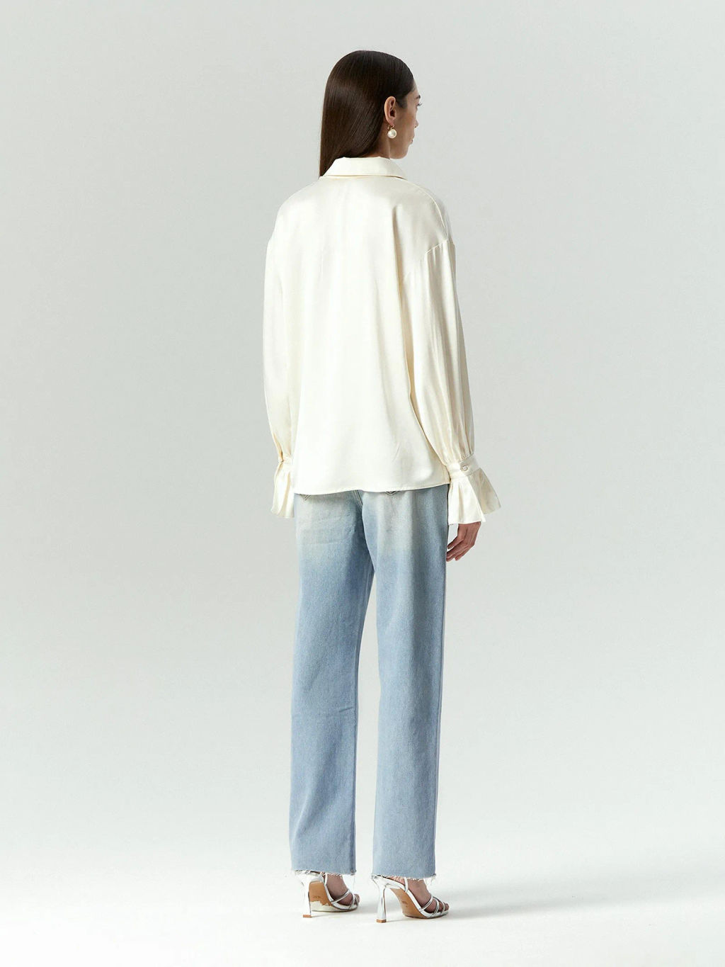 ЕМКА / Рубашка с акцентными рукавами - Emka фото 5