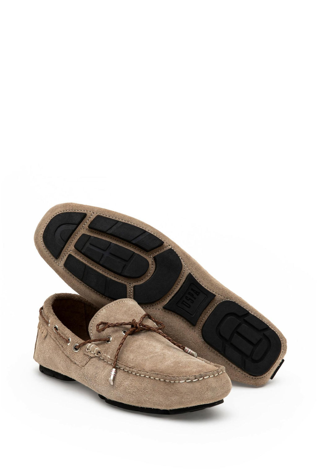 U. S. Polo Assn / Мужская бежевая обувь - U.s. polo assn фото 4