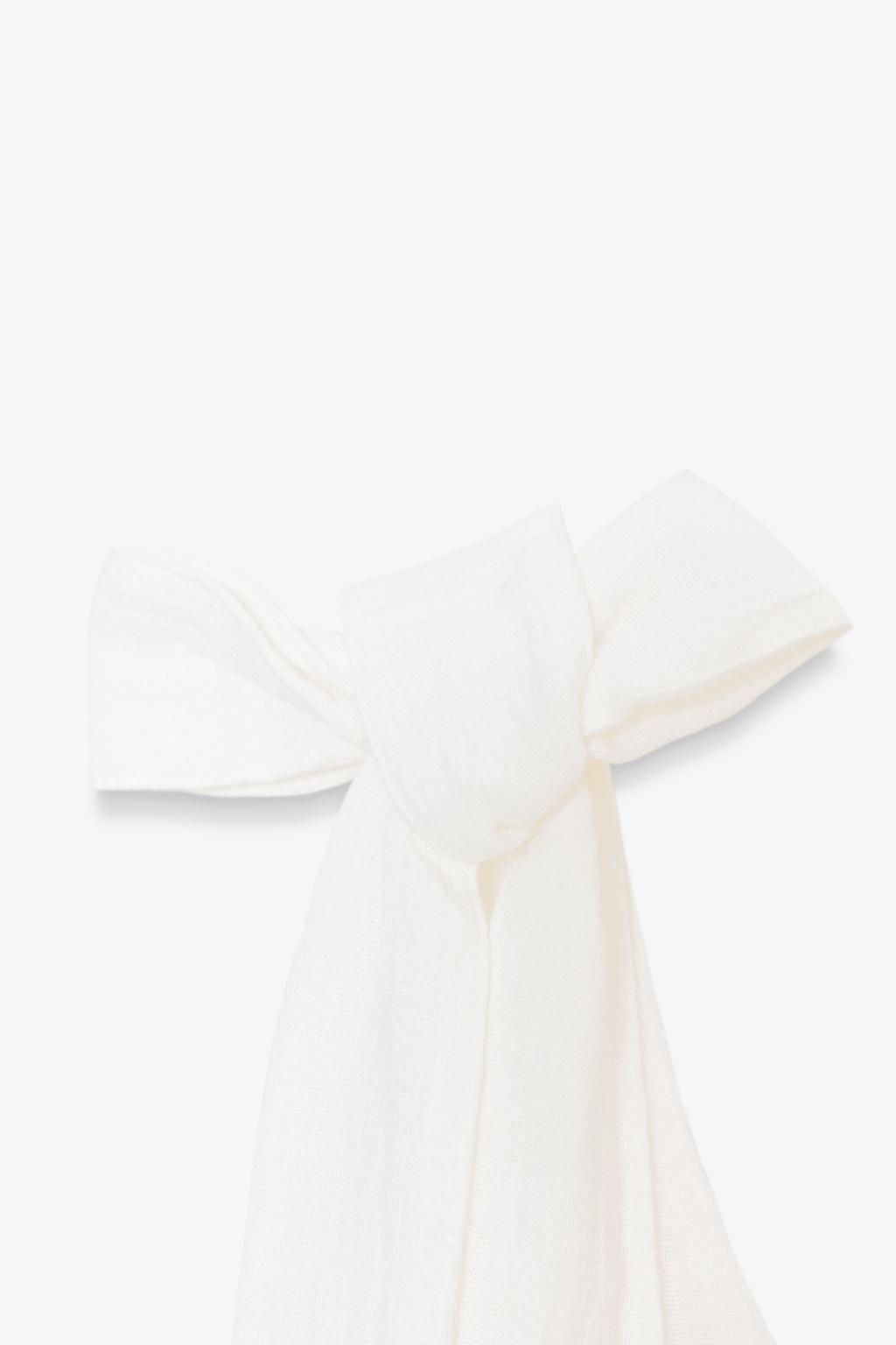 TOP WITH BOWS - Zara фото 8