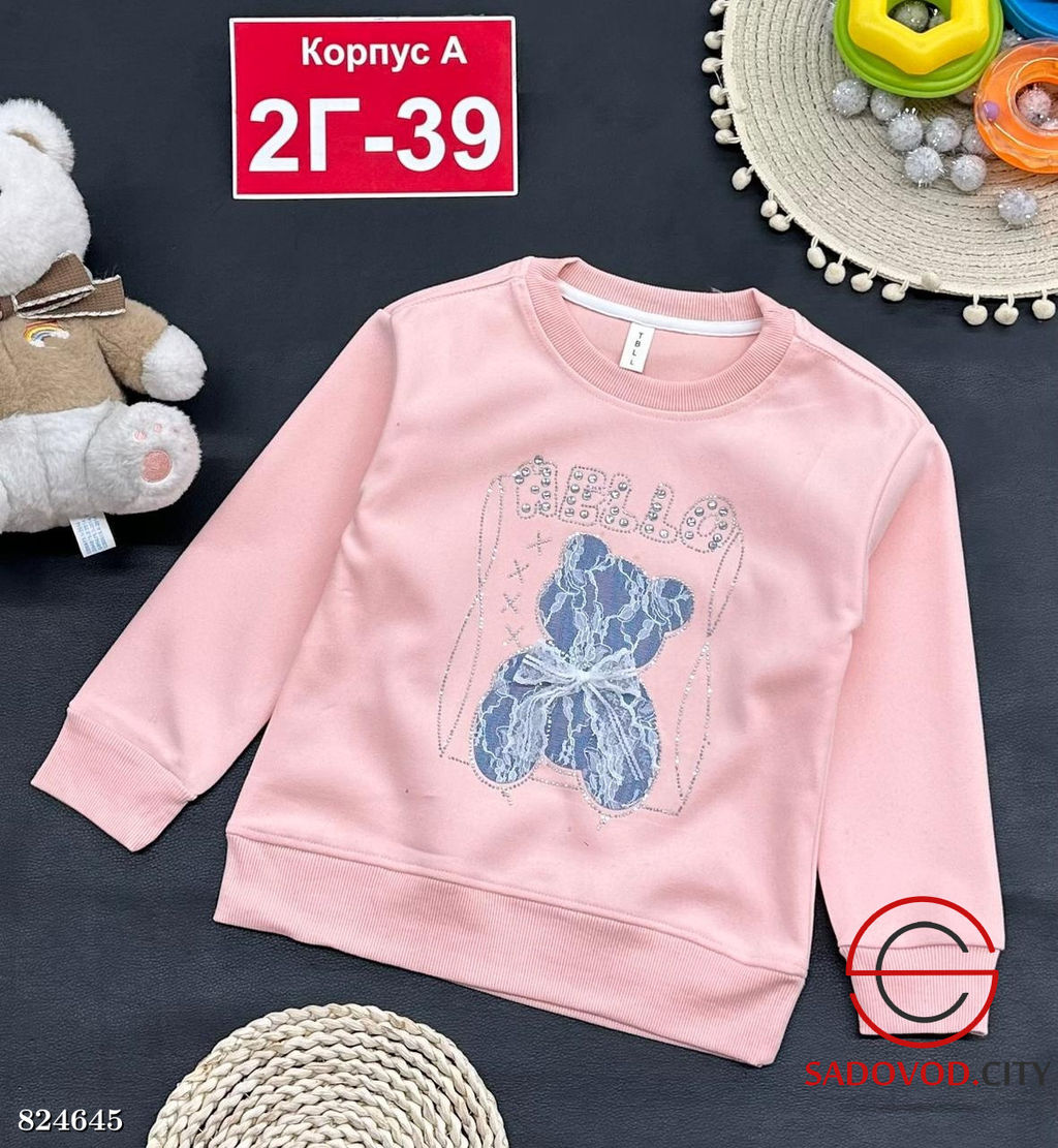 Кофта для девочка с рисунком