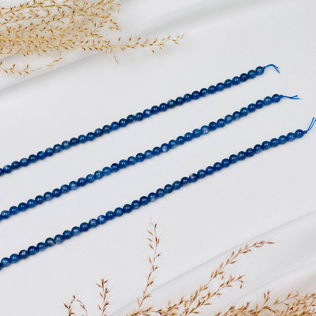 Бусины для украшений из Кианита (70 бусин)