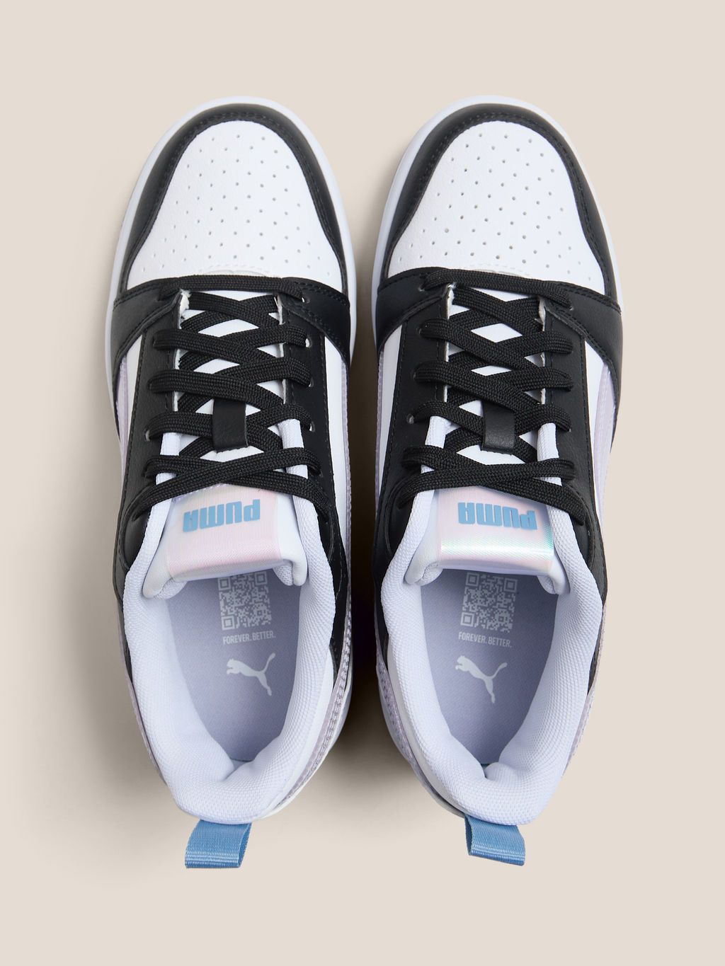 Детские кеды PUMA Puma Rebound V6 Lo Space Belle Jr Артикул 4589119, белый