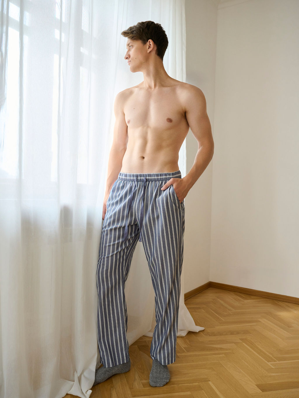 Мужские пижамные брюки indefini (Арт. 5028PCK)