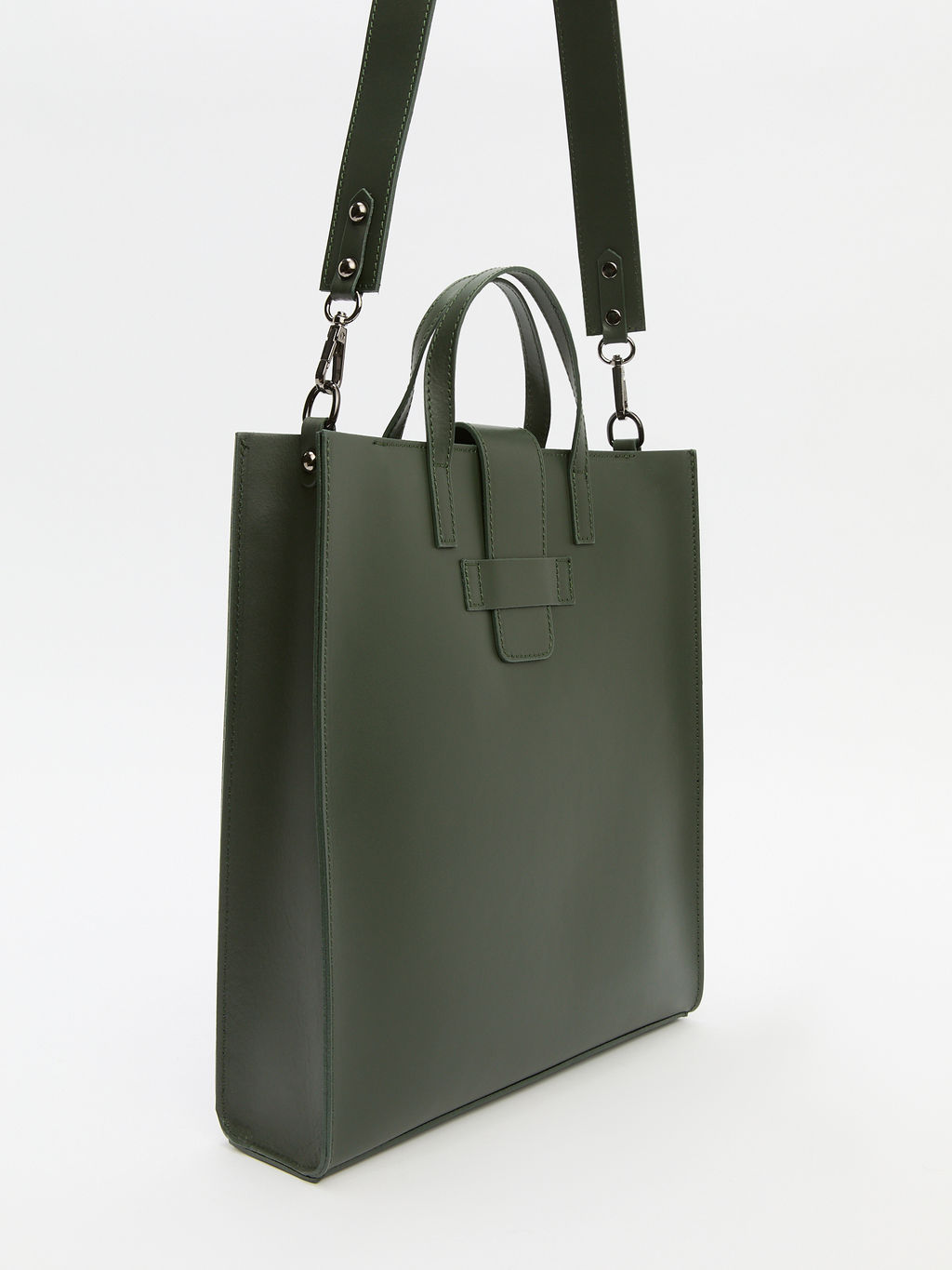 Женская сумка с ручками DIVAS BAG BEATRICE Артикул 3896286, серо-зеленый  фото 4