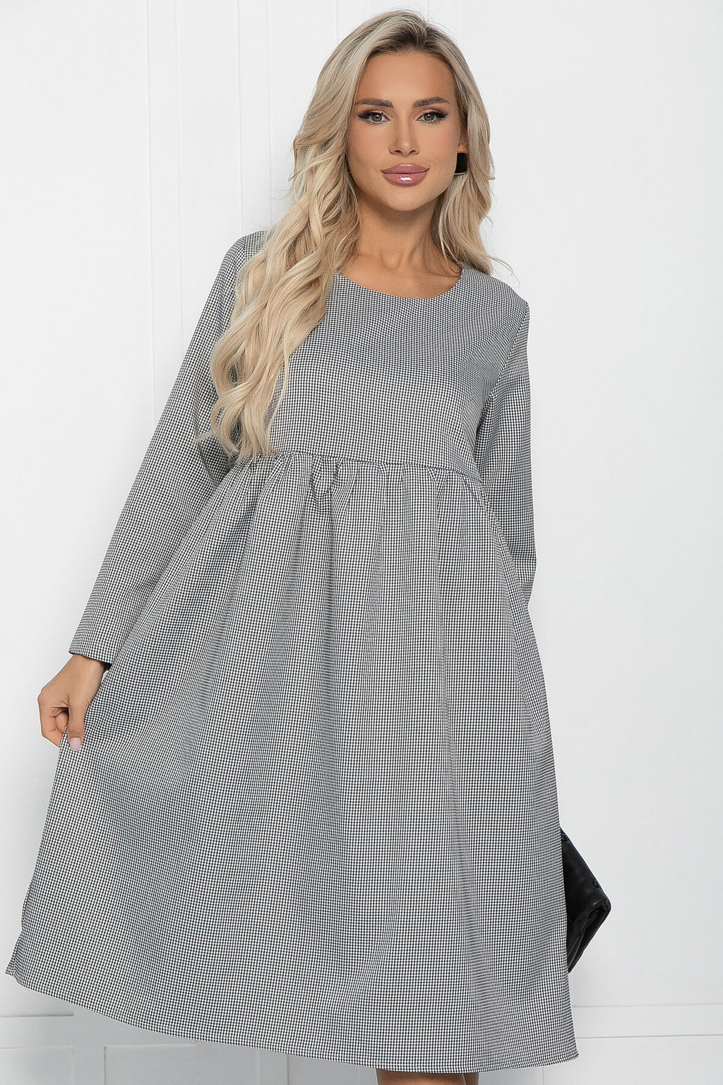 Платье Версаль (серое) П11366 - Lt collection фото 3