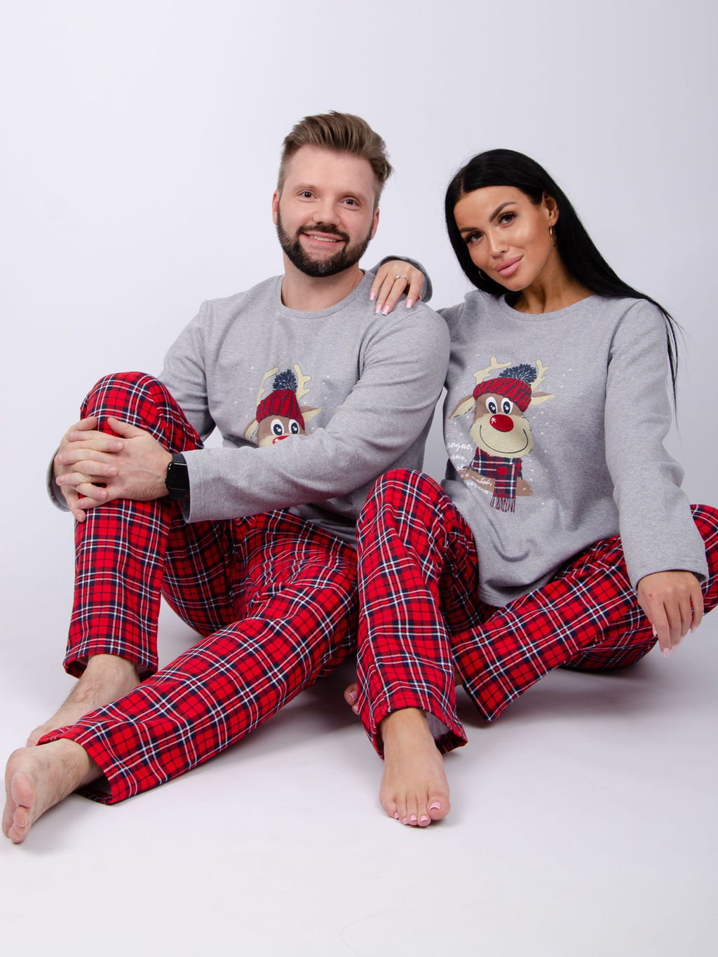Пижама "Сноу 3", футер с начёсом