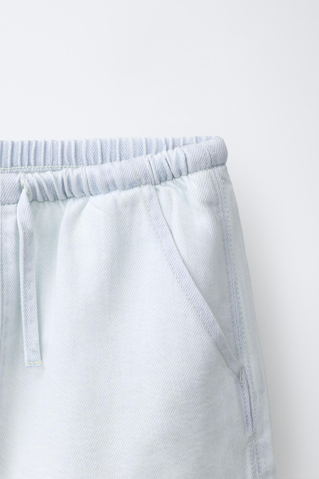 BERMUDA DENIM / Azul claro - Zara фото 3