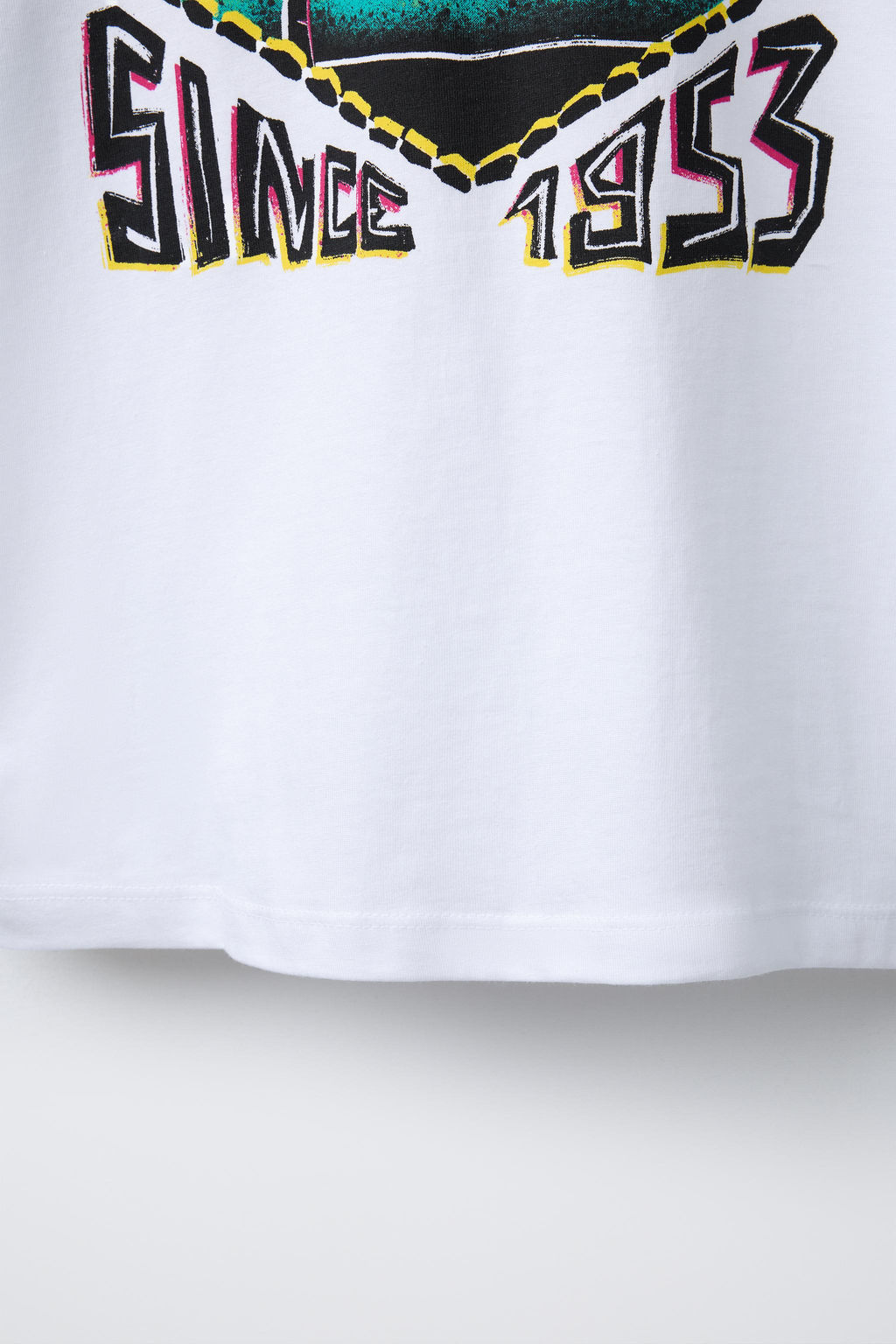 ZARA X BODY GLOVE ® CONTRAST SLEEVE T-SHIRT  фото 4