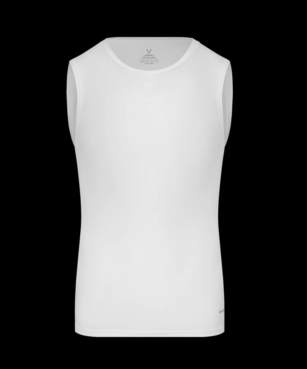 Майка компрессионная JOGEL CAMP PerFormDRY Baselayer SL Tee, белый  фото 2