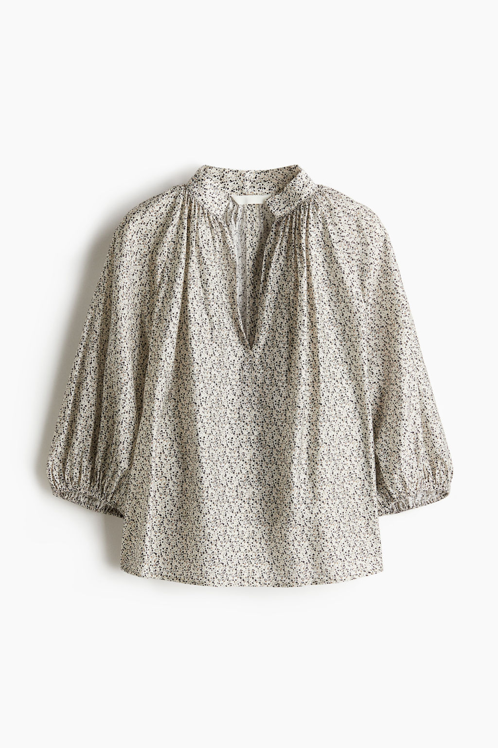 Blusa con mangas globo - H&m фото 7