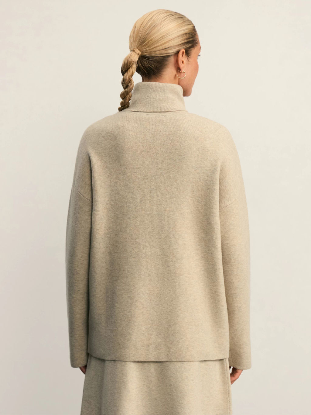 Джемпер с воротником стойкой / Zarina  фото 5