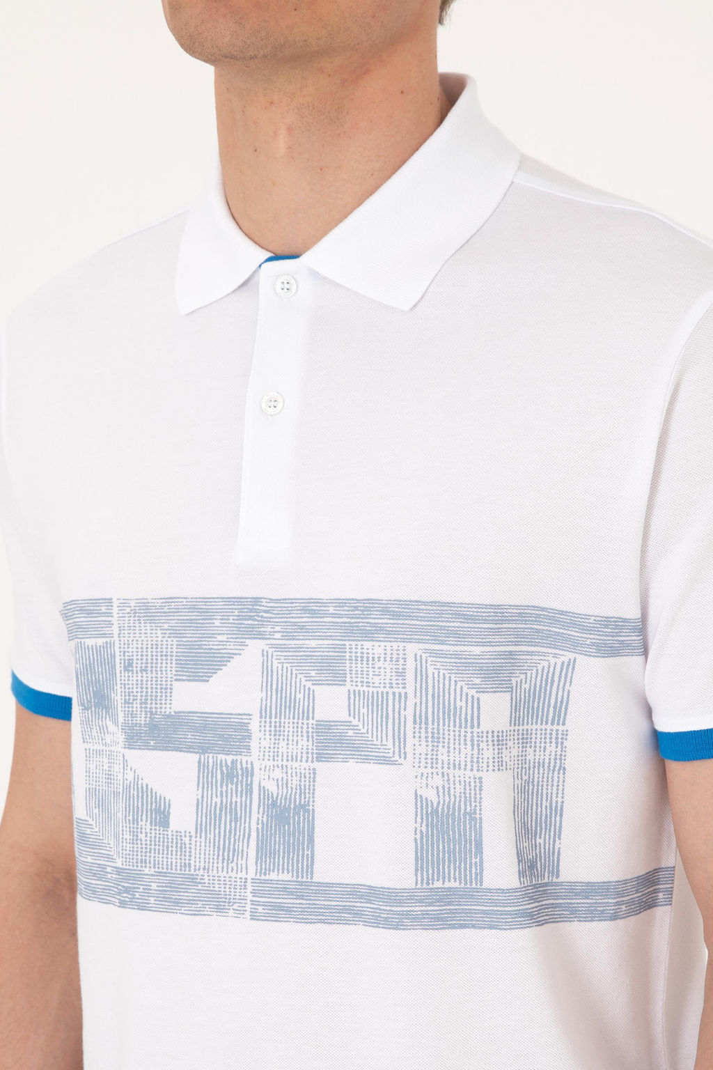 Erkek Regular Fit Polo Yaka Beyaz Ti__rt Sepette S_rpriz _ndirim - U.s. polo assn фото 7